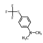 CAS#: 2677-71-6， N,N-Dimethyl-4-[(Trifluoromethyl)Sulfanyl]Aniline