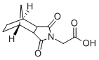 structure of CAS# 26785-97-7, (3,5-Dioxo-4-Aza-Tricyclo[5.2.1.0(2,6)]Dec-4-Yl)-Acetic Acid;Zinc04155958