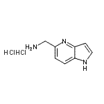 CAS#: 267876-20-0， 1-(1H-Pyrrolo[3,2-b]Pyridin-5-Yl)Methanamine Dihydrochloride