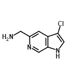 CAS#: 267876-27-7， 1-(3-Chloro-1H-Pyrrolo[2,3-c]Pyridin-5-Yl)Methanamine