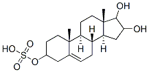 CAS 登录号:2681-63-2, 雄甾-5-烯-3b,16a,17b-三醇 3-(硫酸氢酯)
