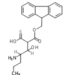 CAS#: 268542-18-3， 4-Amino-2-[(9H-fluoren-9-ylmethoxy)carbonyl]-3-hydroxyheptanethioic O-acid