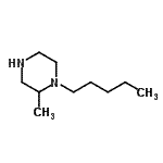 CAS#: 26864-98-2， 2-Methyl-1-Pentylpiperazine