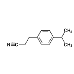 CAS#: 268729-87-9， 3-(4-Isopropylphenyl)Propanenitrile
