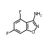 CAS#: 268734-41-4， 4,6-Difluoro-1,2-Benzoxazol-3-Amine
