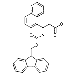CAS#: 269078-77-5， 3-{[(9H-Fluoren-9-Ylmethoxy)Carbonyl]Amino}-3-(1-Naphthyl)Propanoic Acid