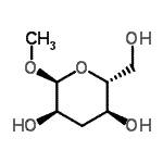 CAS#: 26922-85-0， Methyl 3-Deoxy-alpha-D-Ribo-Hexopyranoside
