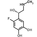 CAS#: 269742-65-6， 4-Fluoro-5-[(1S)-1-Hydroxy-2-(Methylamino)Ethyl]-1,2-Benzenediol