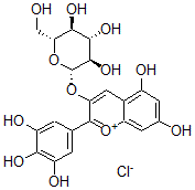 CAS#: 26984-07-6， Delphinidin