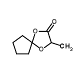 CAS#: 27032-90-2， 3-Methyl-1,4-Dioxaspiro[4.4]Nonan-2-One