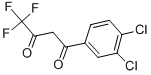 structure of CAS# 2712-68-7, 1-(3,4-Dichlorophenyl)-4,4,4-Trifluoro-1,3-Butanedione;1-(3,4-DICHLORO-PHENYL)-4,4,4-TRIFLUORO-BUTANE-1,3-DIONE;1-(3,4-Dichloro-Phenyl)-4,4,4-Trifluoro-Butane-