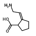 CAS#: 271586-02-8， (2Z)-2-(2-Aminoethylidene)Cyclopentanecarboxylic Acid