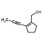 CAS#: 271597-28-5， [2-(1-Propyn-1-Yl)-1-Cyclopenten-1-Yl]Methanol