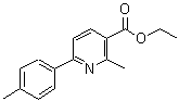 CAS 登录号：271597-75-2， 2-甲基-6-(4-甲基苯基)烟酸乙酯