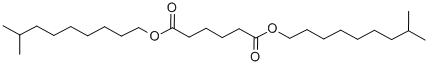 structure of CAS# 27178-16-1, Hexanedioic Acid 1,6-Diisodecyl Ester;Hexanedioic Acid Bis(8-Methylnonyl) Ester;Adipic Acid Bis(8-Methylnonyl) Ester;Diisodecyl Adipate, Adipate
