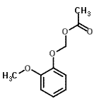 CAS#: 27257-11-0， (2-Methoxyphenoxy)Methyl Acetate