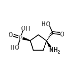 CAS#: 272783-90-1， (1S,3R)-1-Amino-3-Phosphonocyclopentanecarboxylic Acid