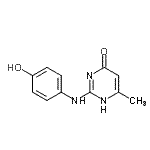CAS#: 272791-41-0， 2-[(4-Hydroxyphenyl)Amino]-6-Methyl-4(1H)-Pyrimidinone