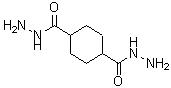 structure of CAS# 27327-67-9, 1,4-Cyclohexanedicarboxylicacid 1,4-Dihydrazide;Aids-058507;Aids058507;Trans-1,4-Cyclohexanedicarboxylic Acid, Dihydrazide