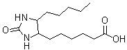CAS#: 27386-24-9， 6-(2-Oxo-5-Pentyl-4-Imidazolidinyl)Hexanoic Acid