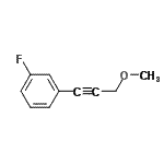 CAS#: 273938-11-7， 1-Fluoro-3-(3-Methoxy-1-Propyn-1-Yl)Benzene