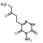 CAS#: 274266-12-5， Methyl 3-(4-Amino-3,5-Dioxo-2,3,4,5-Tetrahydro-1,2,4-Triazin-6-Yl)Propanoate