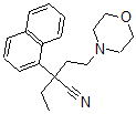 CAS#: 2746-76-1, 2-Ethyl-4-Morpholin-4-Yl-2-Naphthalen-1-Ylbutanenitrile