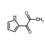 CAS 登录号：27472-40-8， 1-(1H-吡咯-2-基)-1,2-丙烷二酮