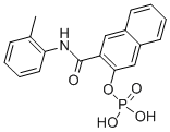 CAS 登录号：27580-13-8， N-(2-甲基苯基)-3-(磷酰氧基)-2-萘甲酰胺