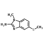 CAS#: 27582-10-1， 1-Methyl-5-(Methylsulfanyl)-1H-Benzimidazol-2-Amine