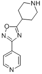 CAS#: 276237-03-7， 4-(5-Piperidin-4-Yl-1,2,4-Oxadiazol-3-Yl)Pyridine