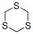 structure of CAS# 2765-04-0, 2,4,6-Trimethyl-1,3,5-Trithiane;2E,4E,6E-Trimethyl-1,3,5-Trithiane;Nsc227897;Thioacetaldehyde
