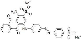 CAS#: 27678-26-8， Disodium 1-Amino-9,10-Dihydro-9,10-Dioxo-4-[4-[(4-Sulphonatophenyl)Azo]Anilino]Anthracene-2-Sulphonate