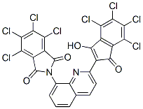 CAS#: 27692-59-7， 3,4,5,6-Tetrachloro-N-[2-(4,5,6,7-Tetrachloro-3-Hydroxy-1-Oxo-1H-Inden-2-Yl)-8-Quinolyl]Phthalimide