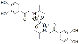 CAS#: 27693-62-5， Bis[[2-(3,4-Dihydroxyphenyl)-2-Oxoethyl]Isopropylammonium] Sulphate