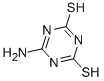 structure of CAS# 2770-75-4, 6-Amino-1,3,5-Triazine-2,4(1H,3H)-Dithione;6-Amino-1H-S-Triazine-2,4-Dithione;Zinc01036040;Nsc 8147