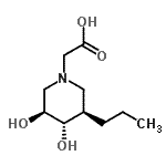 CAS#: 277298-32-5， [(3S,4S,5R)-3,4-Dihydroxy-5-Propyl-1-Piperidinyl]Acetic Acid
