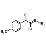 CAS#: 277298-59-6， (1Z)-2-(4-Methylphenyl)-2-Oxoethanehydrazonoyl Chloride