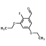 CAS#: 277324-21-7， 3,5-Diethoxy-2-Fluorobenzaldehyde