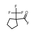 CAS#: 277756-41-9， 1-(Trifluoromethyl)Cyclopentanecarbonyl Fluoride