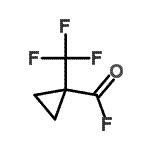 CAS#: 277756-43-1， 1-(Trifluoromethyl)Cyclopropanecarbonyl Fluoride