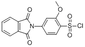 CAS#: 277758-53-9， 2-Methoxy-4-(1-oxo-1,3-dihydro-2H-isoindol-2-yl)benzenesulfonyl chloride