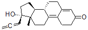 CAS#: 27806-42-4， 17b-Hydroxy-17-propadienylestra-4,9-dien-3-one
