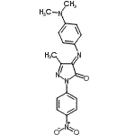CAS#: 27808-02-2， (4E)-4-{[4-(Dimethylamino)Phenyl]Imino}-5-Methyl-2-(4-Nitrophenyl)-2,4-Dihydro-3H-Pyrazol-3-One