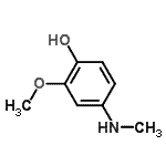 CAS#: 278169-57-6， 2-Methoxy-4-(Methylamino)Phenol