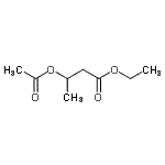 structure of CAS# 27846-49-7, Ethyl 3-Acetoxybutanoate;Butyric acid, 3-hydroxy-, ethyl ester, acetate;DL-3-ACETOXYBUTYRICACIDETHYLESTER;Ethyl 3-acetoxybutyrate