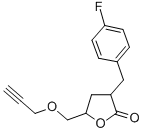 CAS#: 27850-30-2， 3-[(4-Fluorophenyl)Methyl]-4,5-Dihydro-5-[(2-Propynyloxy)Methyl]-2(3H)-Furanone