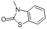 structure of CAS# 2786-62-1, 3-Methyl-1,3-Benzothiazol-2-One;St5437351;Ao-436/40182483;460281_Aldrich