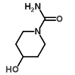 CAS#: 279238-12-9， 4-Hydroxy-1-Piperidinecarboxamide