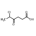 CAS#: 2801-78-7， 5-Chloro-4-Oxohexanoic Acid
